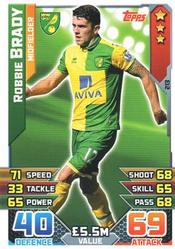 2015-16 Topps Match Attax Premier League #213 Robbie Brady Front