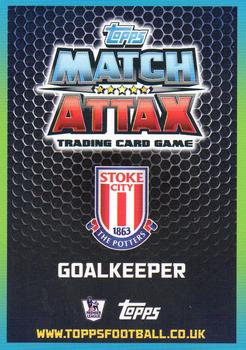 2015-16 Topps Match Attax Premier League #236 Jack Butland Back