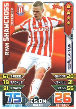 2015-16 Topps Match Attax Premier League #238 Ryan Shawcross Front