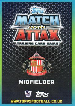 2015-16 Topps Match Attax Premier League #261 Adam Johnson Back