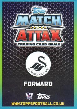 2015-16 Topps Match Attax Premier League #286 Andre Ayew Back