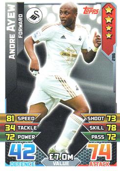 2015-16 Topps Match Attax Premier League #286 Andre Ayew Front