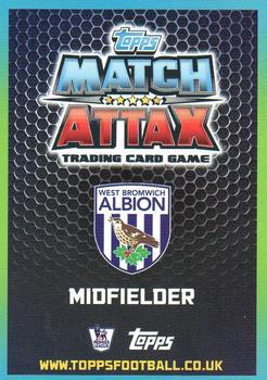 2015-16 Topps Match Attax Premier League #334 James Morrison Back