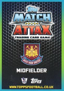 2015-16 Topps Match Attax Premier League #356 Alex Song Back