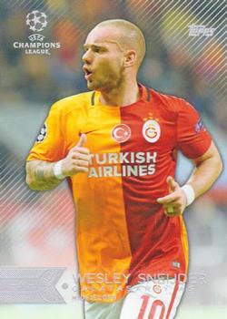 2015-16 Topps UEFA Champions League Showcase #69 Wesley Sneijder Front