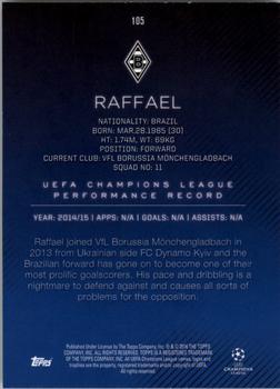 2015-16 Topps UEFA Champions League Showcase #105 Raffael Back