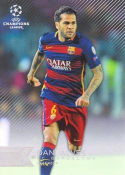 2015-16 Topps UEFA Champions League Showcase #108 Dani Alves Front