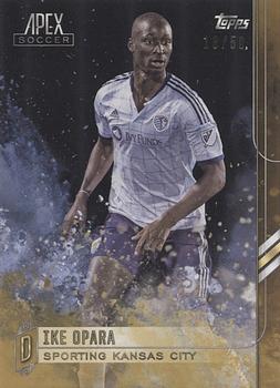 2015 Topps Apex MLS - Gold #4 Ike Opara Front