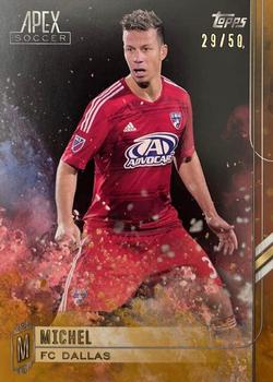 2015 Topps Apex MLS - Gold #9 Michel Front