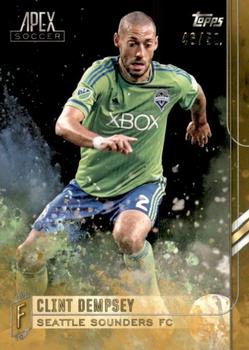 2015 Topps Apex MLS - Gold #25 Clint Dempsey Front