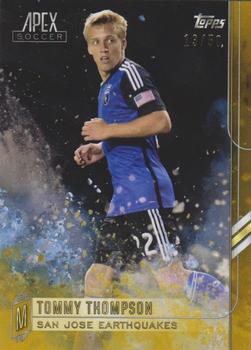2015 Topps Apex MLS - Gold #52 Tommy Thompson Front