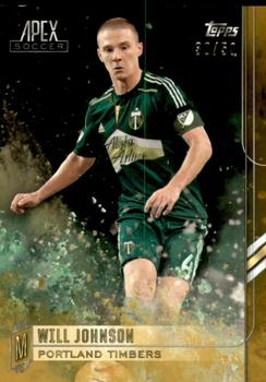 2015 Topps Apex MLS - Gold #68 Will Johnson Front