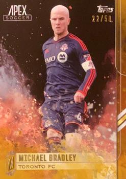 2015 Topps Apex MLS - Gold #85 Michael Bradley Front