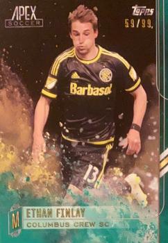 2015 Topps Apex MLS - Green #7 Ethan Finlay Front