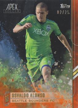 2015 Topps Apex MLS - Orange #33 Osvaldo Alonso Front