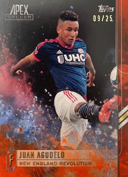 2015 Topps Apex MLS - Orange #43 Juan Agudelo Front