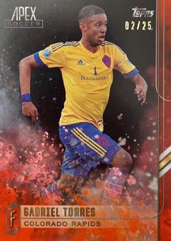 2015 Topps Apex MLS - Orange #99 Gabriel Torres Front