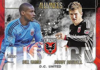 2015 Topps Apex MLS - Alliances #A-10 Bobby Boswell / Bill Hamid Front