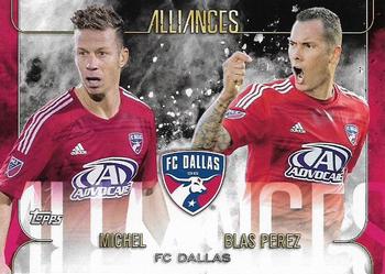 2015 Topps Apex MLS - Alliances #A-15 Blas Perez / Michel Front