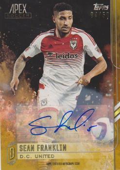 2015 Topps Apex MLS - Autographs Gold #77 Sean Franklin Front