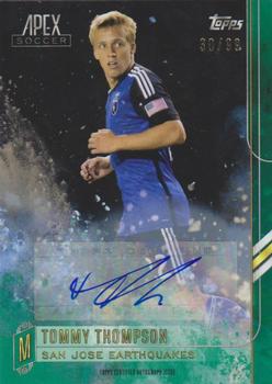 2015 Topps Apex MLS - Autographs Green #52 Tommy Thompson Front