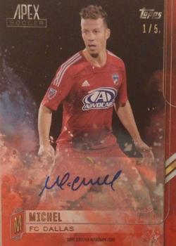 2015 Topps Apex MLS - Autographs Red #9 Michel Front