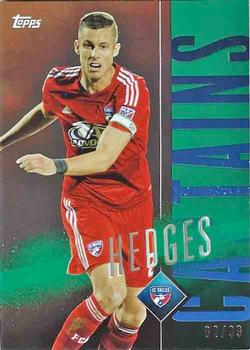 2015 Topps Apex MLS - Captains Green #C-6 Matt Hedges Front