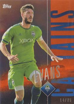 2015 Topps Apex MLS - Captains Orange #C-17 Brad Evans Front