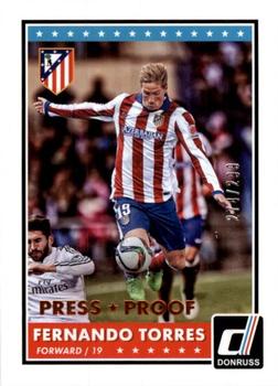 2015 Donruss - Bronze Press Proof #28 Fernando Torres Front