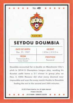 2015 Donruss - Bronze Press Proof #49 Seydou Doumbia Back