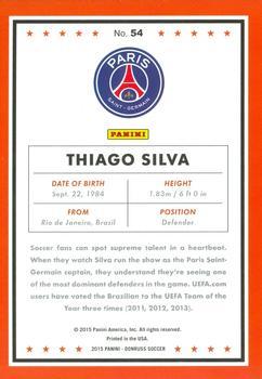 2015 Donruss - Bronze Press Proof #54 Thiago Silva Back
