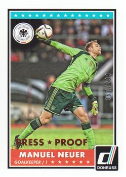 2015 Donruss - Bronze Press Proof #40 Manuel Neuer Front