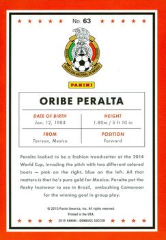 2015 Donruss - Gold Press Proof #63 Oribe Peralta Back