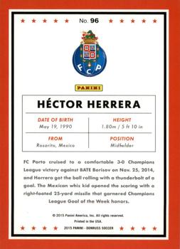 2015 Donruss - Gold Press Proof #96 Hector Herrera Back