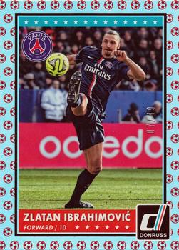 2015 Donruss - Red Soccer Ball #52 Zlatan Ibrahimovic Front