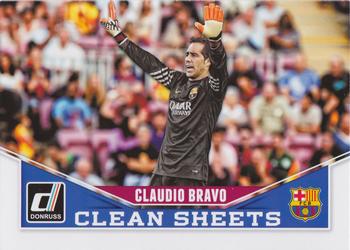 2015 Donruss - Clean Sheets #2 Claudio Bravo Front
