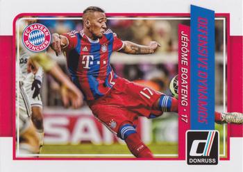 2015 Donruss - Defensive Dynamos #3 Jerome Boateng Front