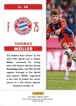 2015 Donruss - Fantastic Finishers Bronze Press Proof #14 Thomas Muller Back