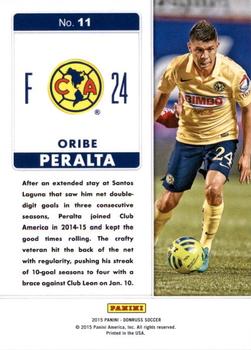 2015 Donruss - Fantastic Finishers Silver Press Proof #11 Oribe Peralta Back