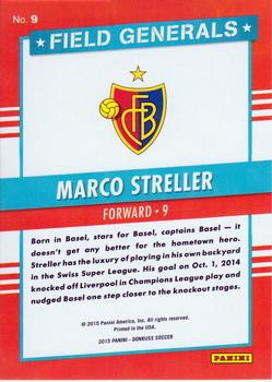 2015 Donruss - Field Generals #9 Marco Streller Back