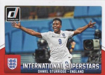 2015 Donruss - International Superstars #8 Daniel Sturridge Front