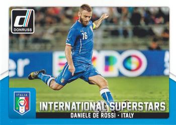2015 Donruss - International Superstars #9 Daniele De Rossi Front