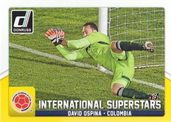2015 Donruss - International Superstars #10 David Ospina Front