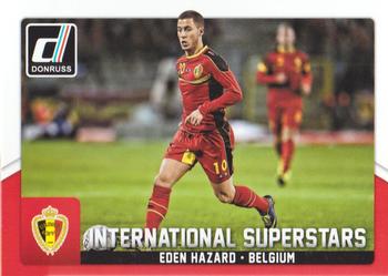 2015 Donruss - International Superstars #14 Eden Hazard Front