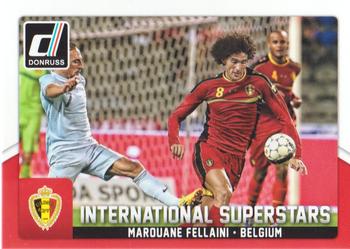 2015 Donruss - International Superstars #28 Marouane Fellaini Front