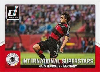 2015 Donruss - International Superstars #30 Mats Hummels Front