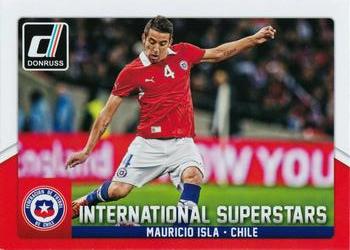 2015 Donruss - International Superstars #31 Mauricio Isla Front