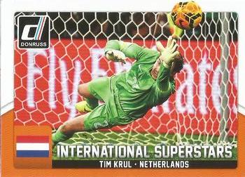 2015 Donruss - International Superstars #46 Tim Krul Front