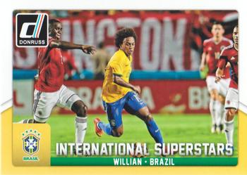 2015 Donruss - International Superstars #49 Willian Front