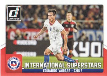 2015 Donruss - International Superstars #64 Eduardo Vargas Front